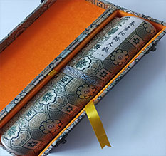 召陵书画装裱案例